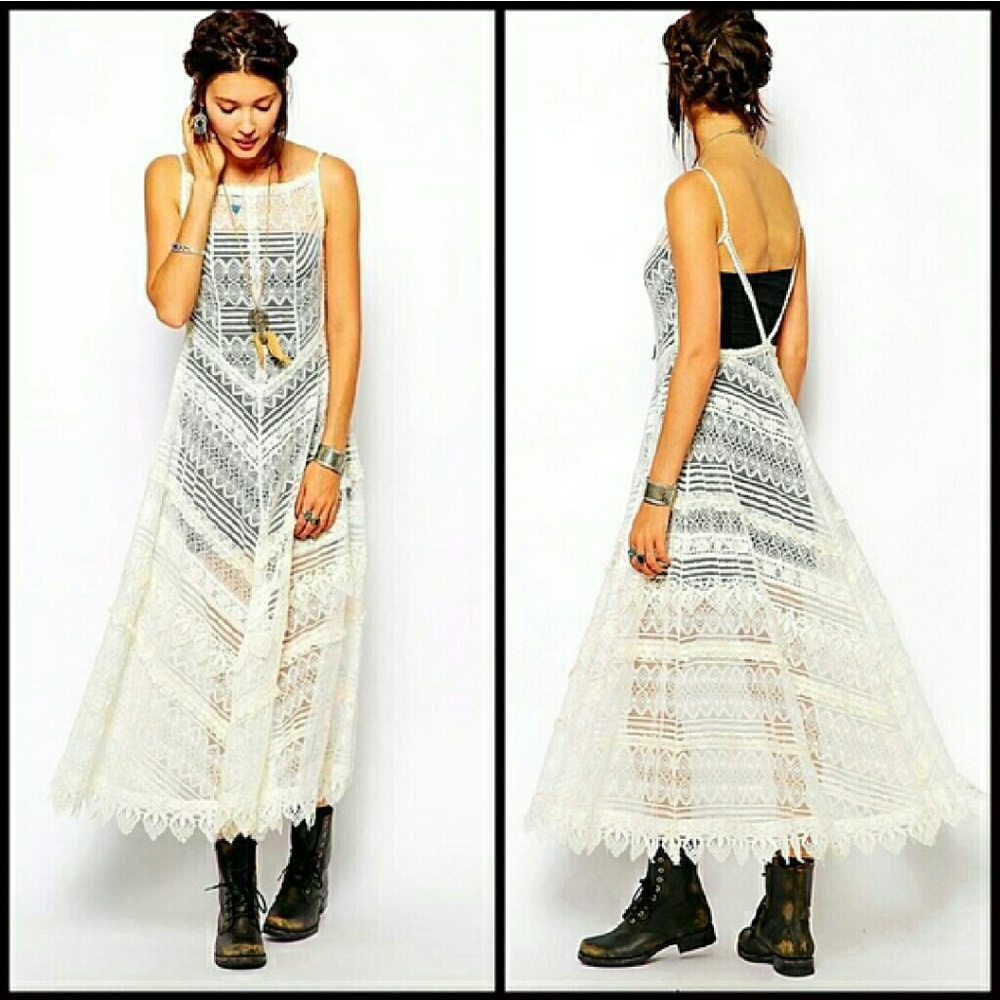 RARE Free People Dress - Picture 3 of 8